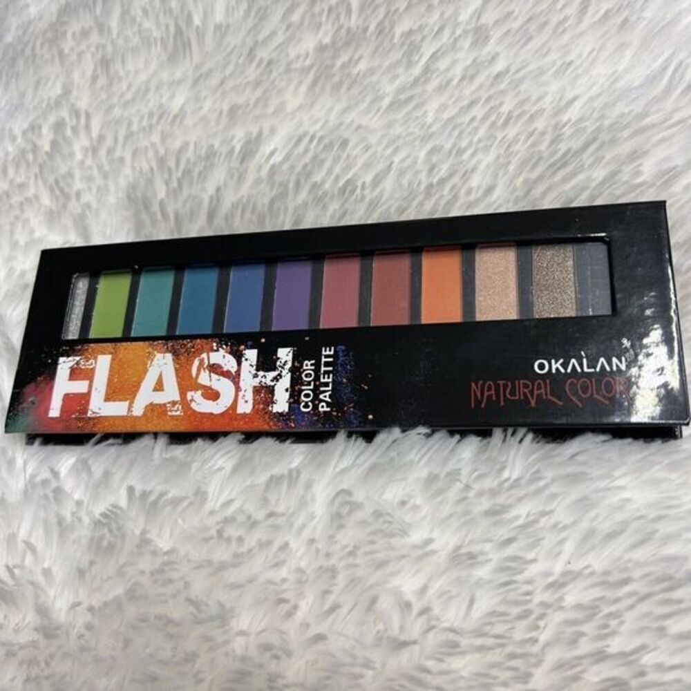 OKALAN FLASH COLOR PALETTE 12 Color Eyeshadow Palette - Picture 7 of 8